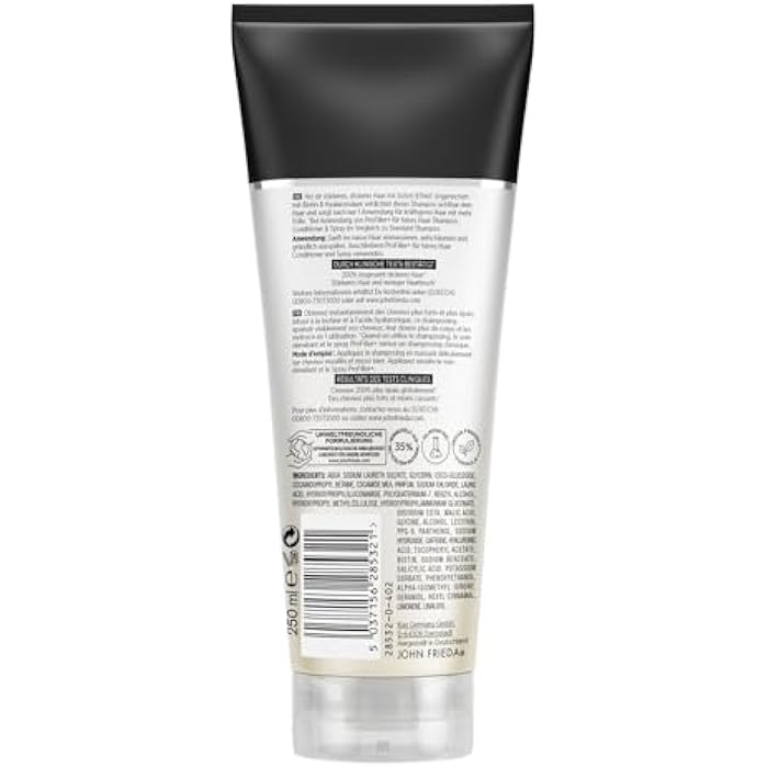 John Frieda Profiller+ Shampoo – Content: 250 ml – Hair Type: Fine, Weakened – Strengthens the Hair Structure in One Application – Silicone-Free - Image 2